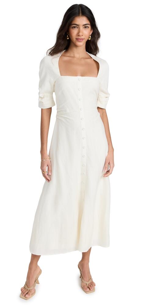 Cult Gaia Karissa Midi Dress Off White Cover