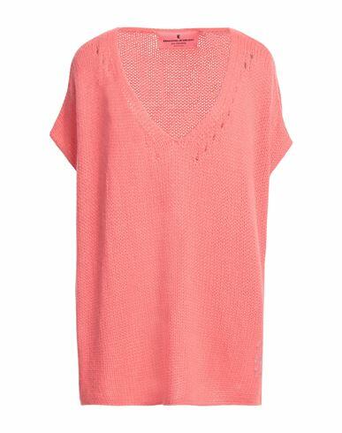 Ermanno Scervino Woman Sweater Salmon pink Cashmere, Silk, Polyamide Cover