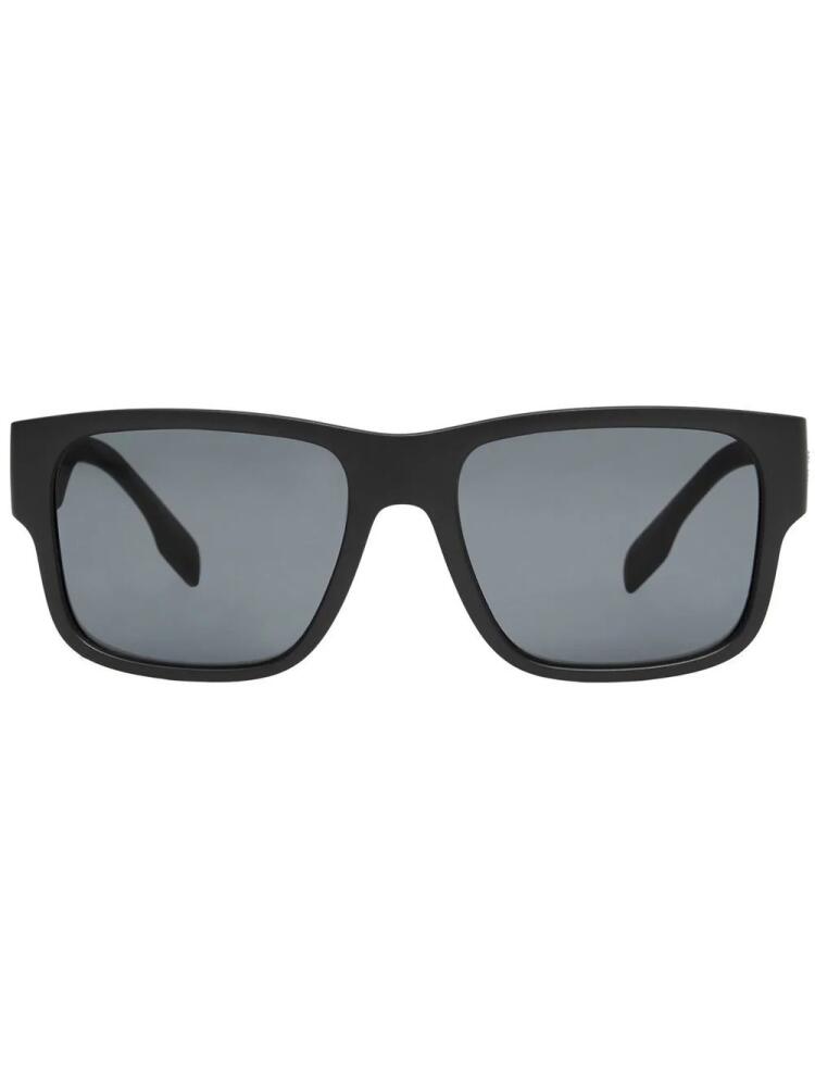 Burberry logo square-frame sunglasses - Black Cover