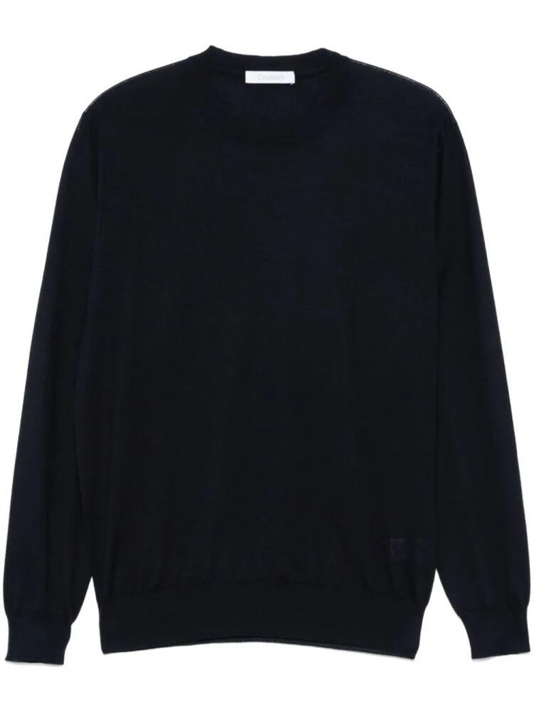 Cruciani crew-neck sweater - Blue Cover