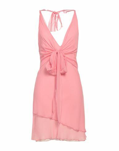 Blumarine Woman Mini dress Pink Silk Cover