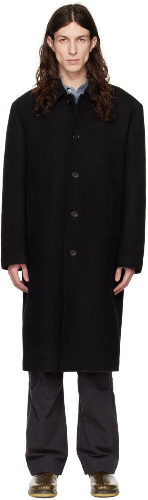 Filippa K Black Berlin Coat Cover