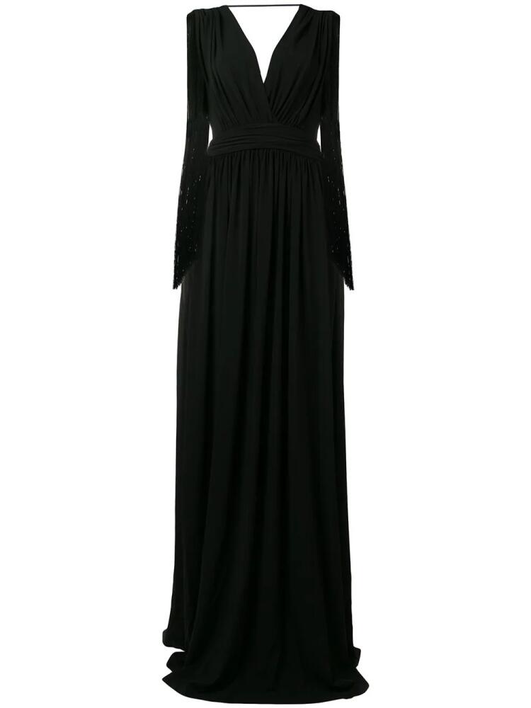 Alberta Ferretti long evening dress - Black Cover