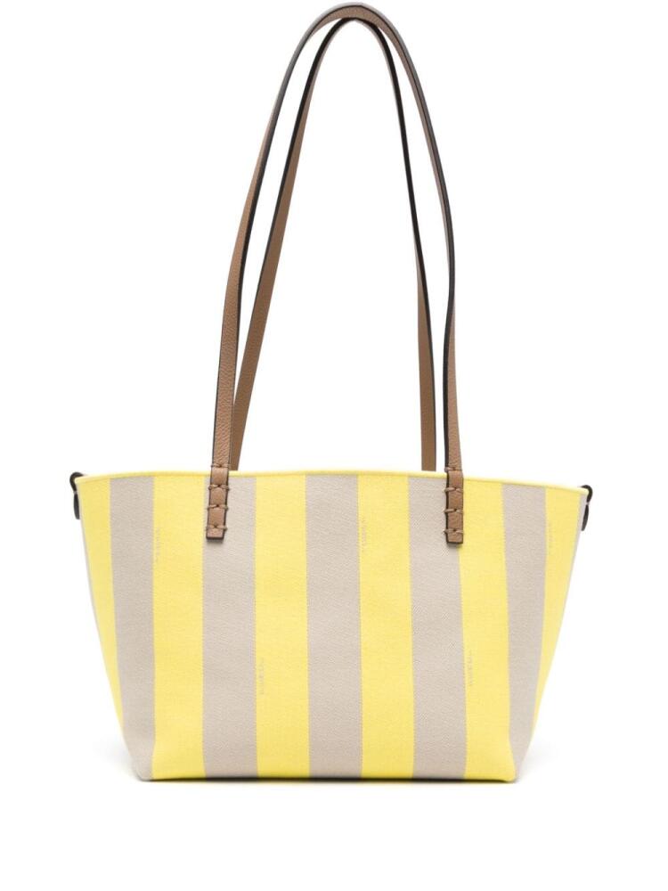 FENDI small Roll cotton tote bag - Yellow Cover