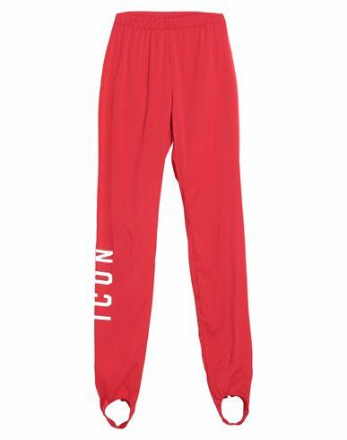 Dsquared2 Woman Leggings Red Polyamide, Elastane Cover