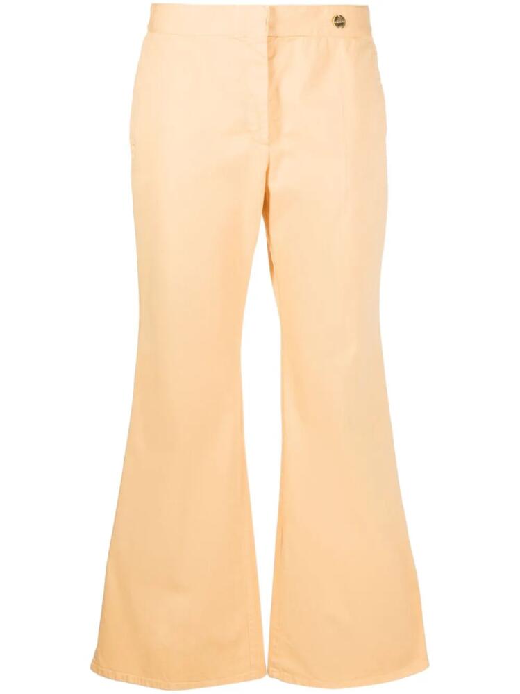 Câllas Milano Sofia low-rise flared trousers - Yellow Cover