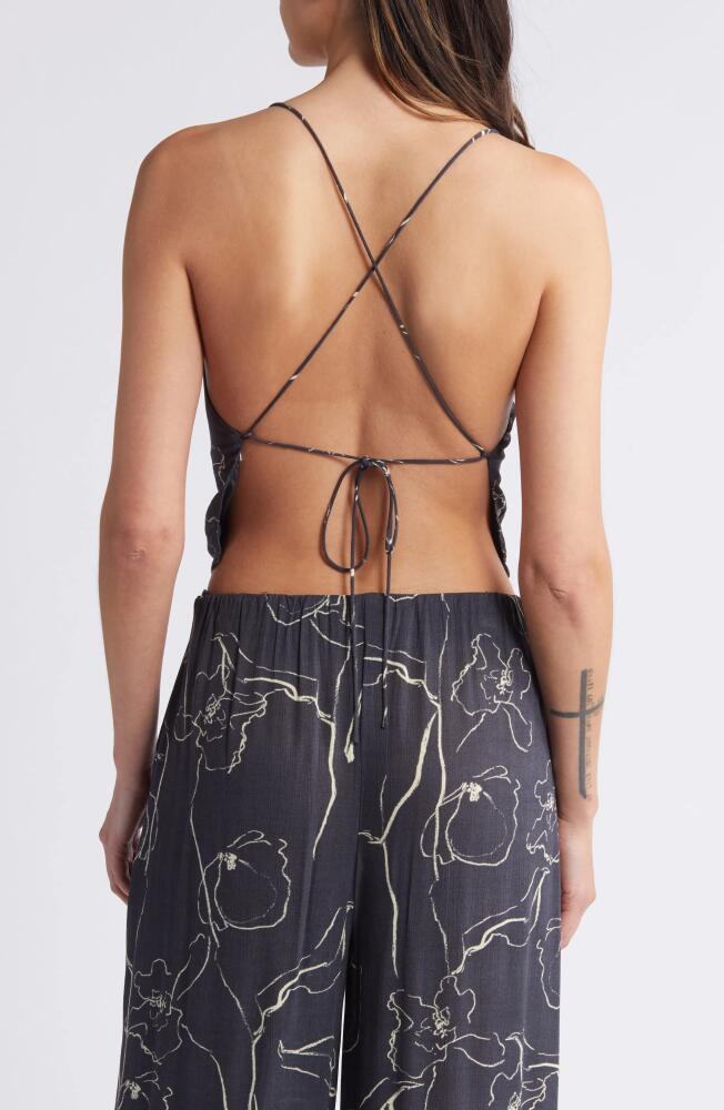 Faithfull the Brand Aureli Floral Camisole in Calla Print/Charred Navy Cover