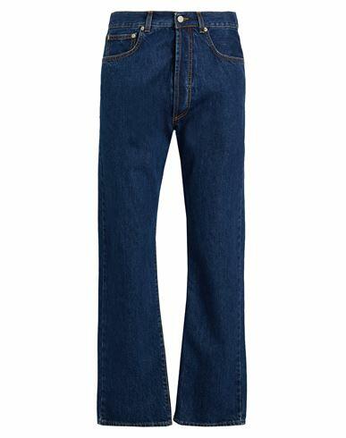 8 By Yoox Organic Cotton Relaxed Fit Denim Man Jeans Blue Organic cotton Cover