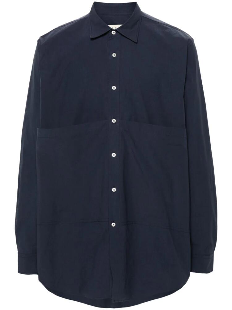 Paura Konia cotton shirt - Blue Cover