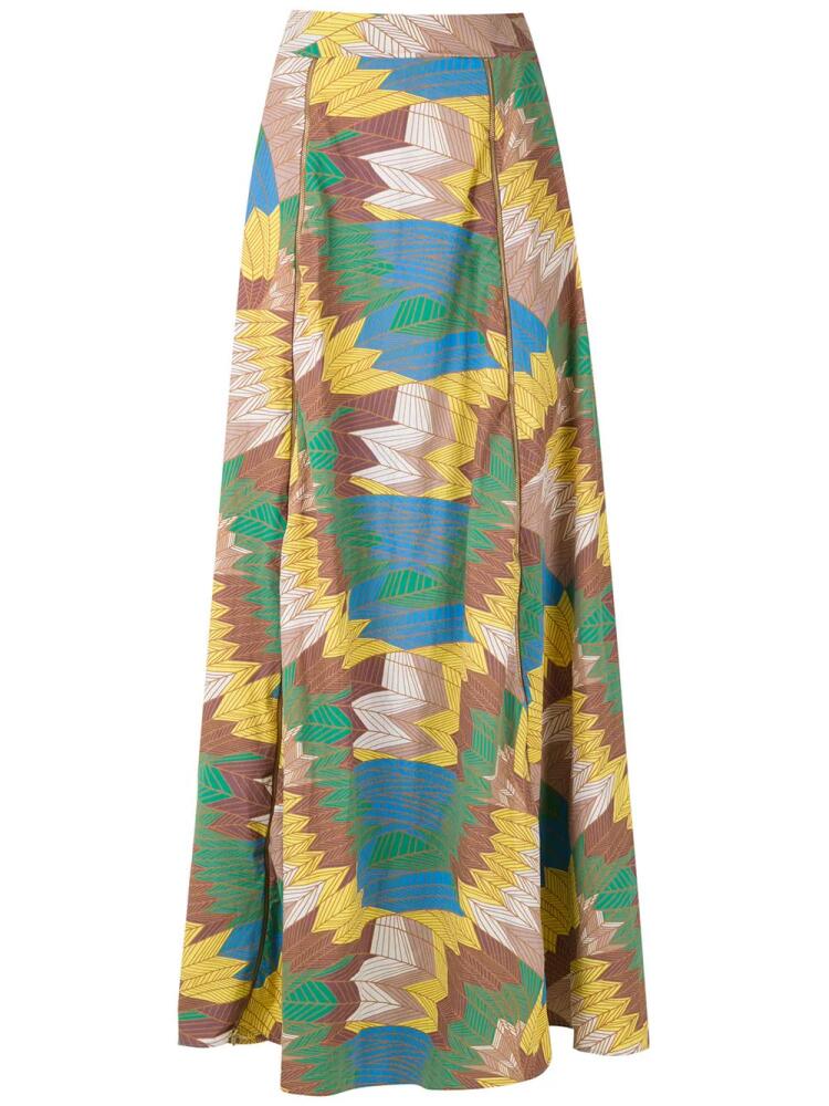 Amir Slama high-waisted maxi skirt - Multicolour Cover