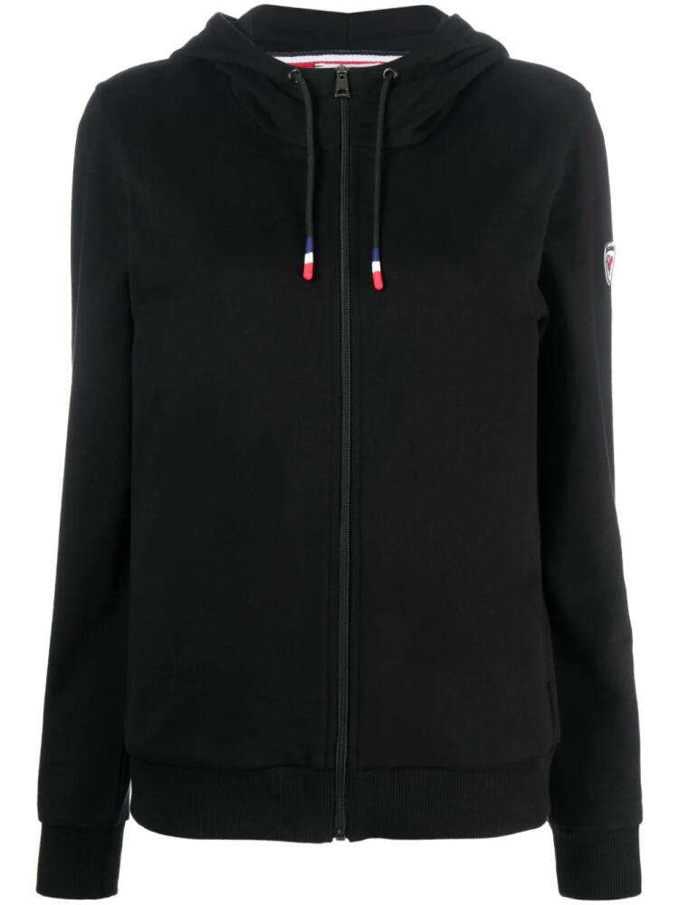 Rossignol logo-print zip-up hoodie - Black Cover