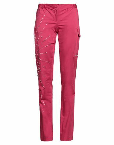 Des_phemmes Woman Pants Fuchsia Cotton Cover