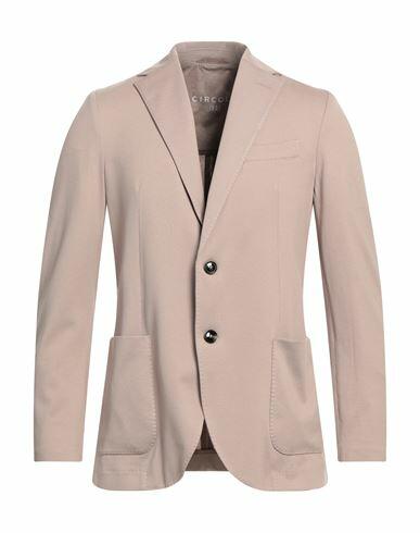 Circolo 1901 Man Blazer Light brown Cotton, Elastane Cover