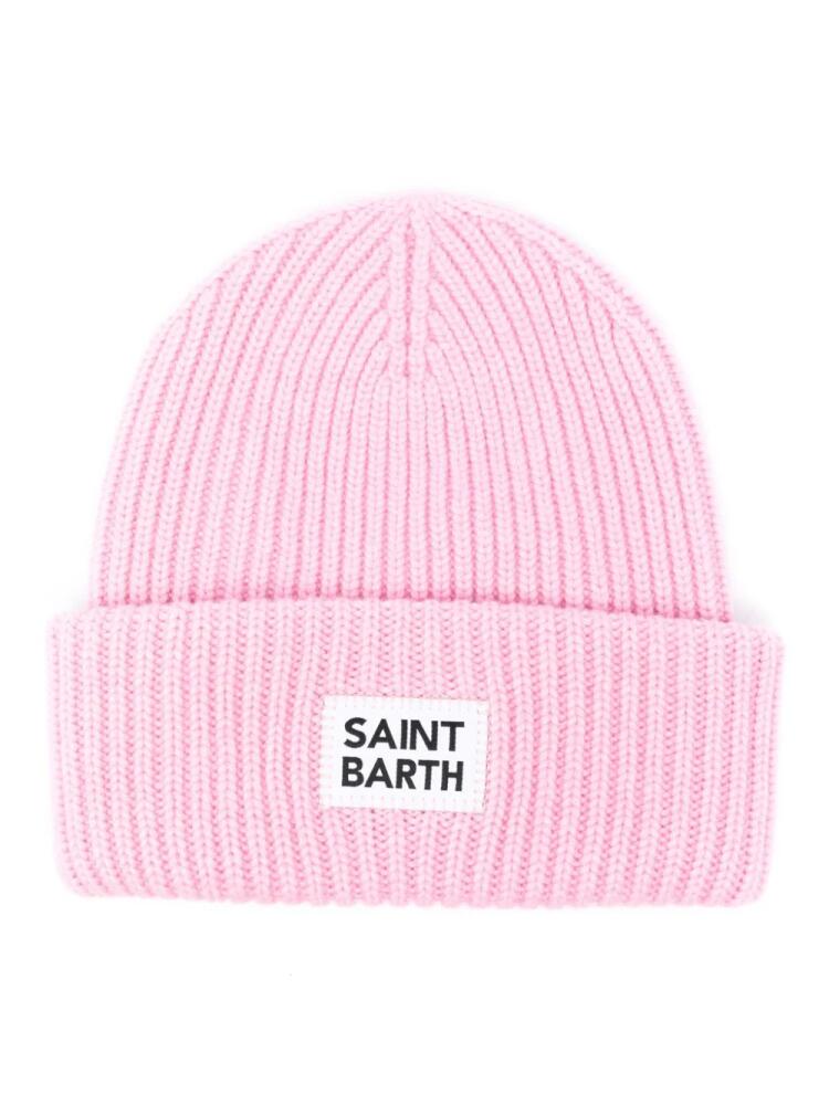 MC2 Saint Barth Berry beanie hat - Pink Cover