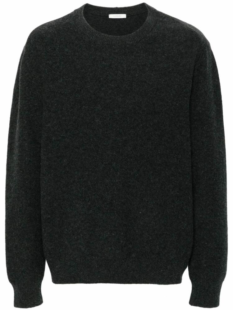 LEMAIRE round-neck wool jumper - Grey Cover