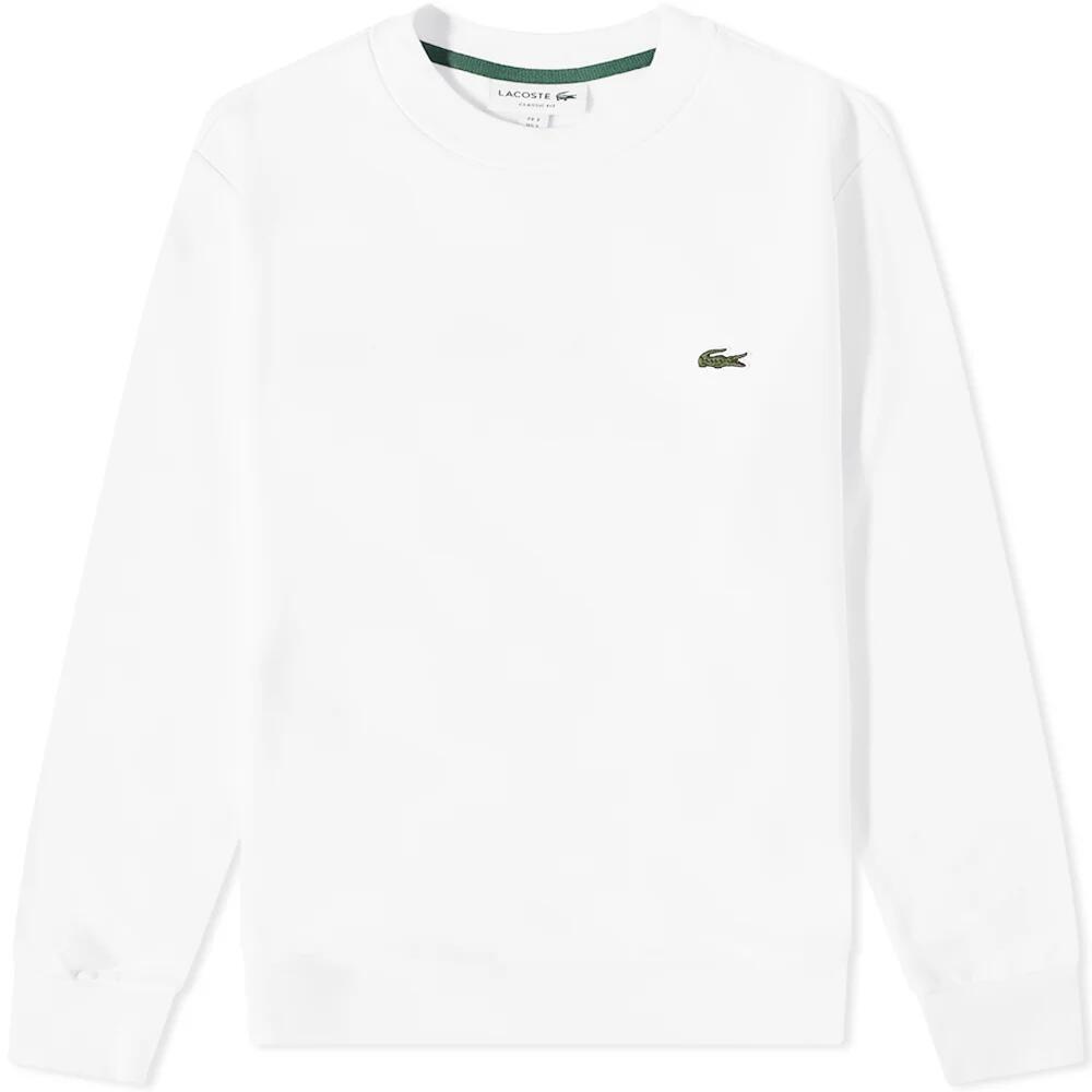 Lacoste Men's Classic Crew Sweat in White Cover