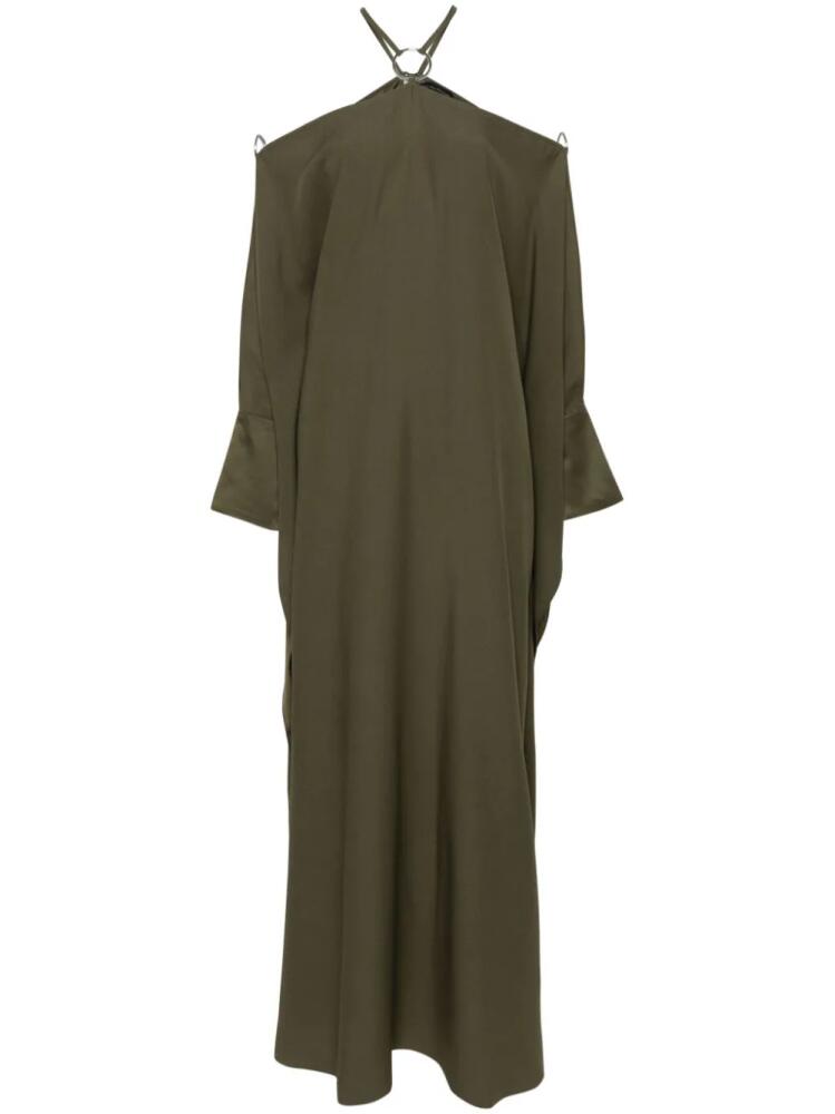 Taller Marmo ring-detail maxi dress - Green Cover