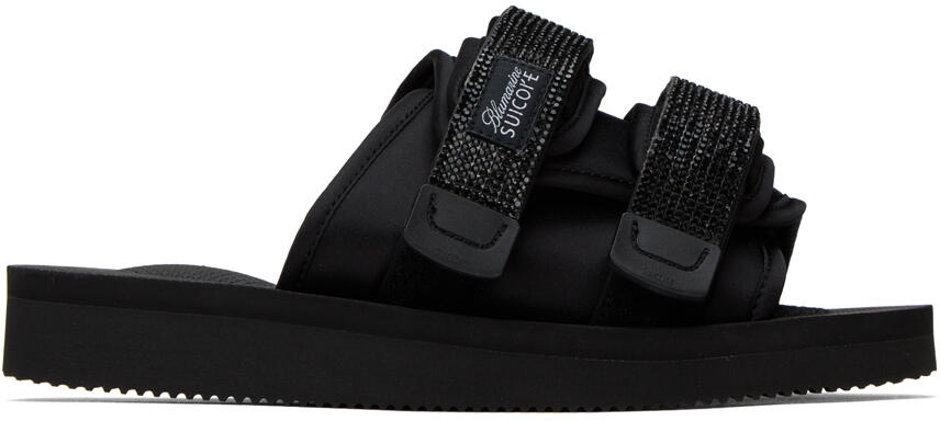 Blumarine Black Suicoke Edition Moto Sandals Cover