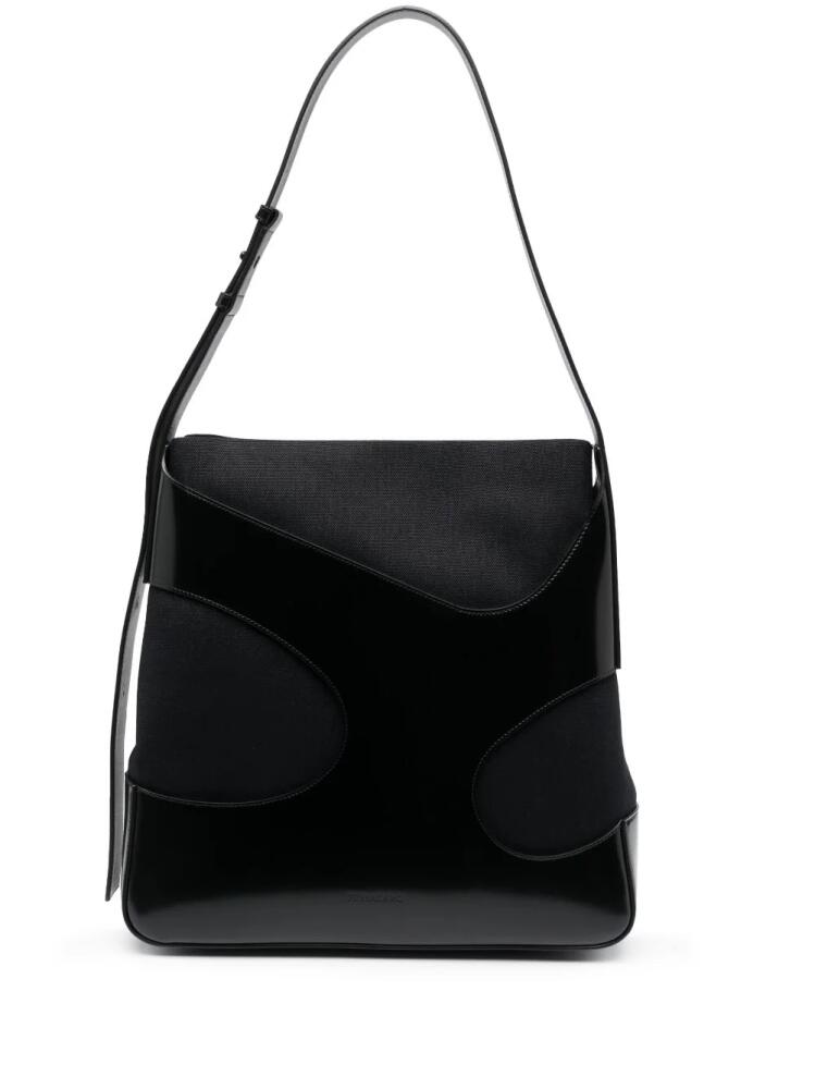 Ferragamo cut-out leather tote bag - Black Cover