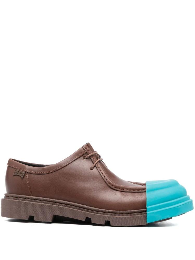 Camper Junction lace-up leather brogues - Brown Cover