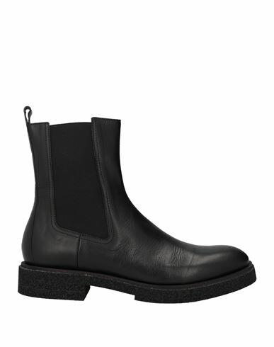 Del Carlo Woman Ankle boots Black Leather Cover