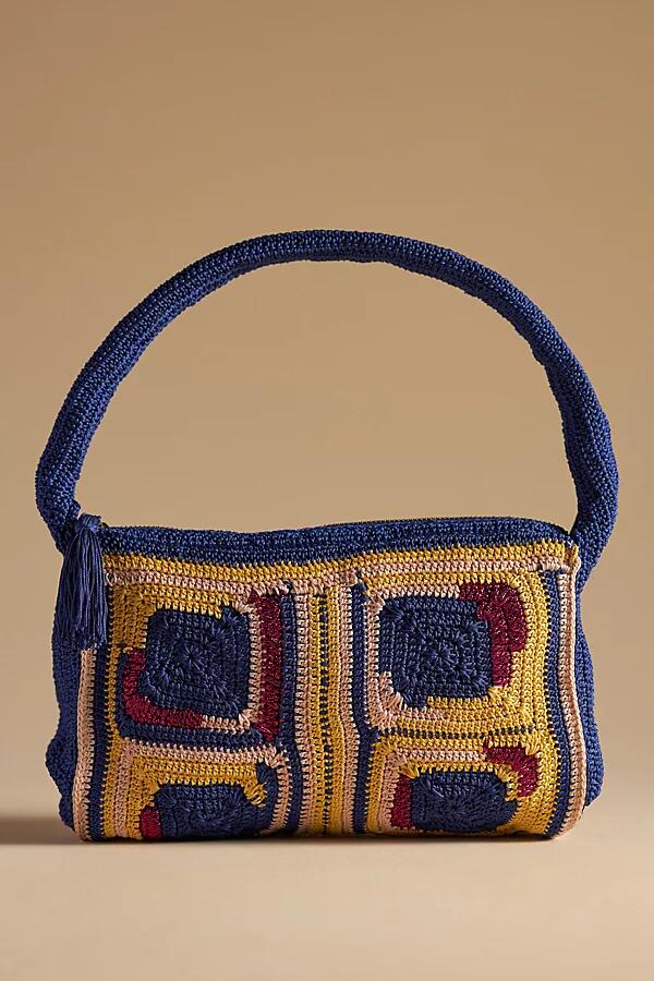 By Anthropologie Crochet Shoulder Bag Cover