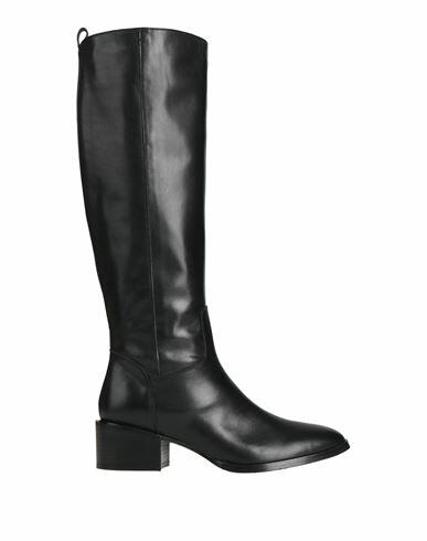 Pons Quintana Woman Boot Black Leather Cover