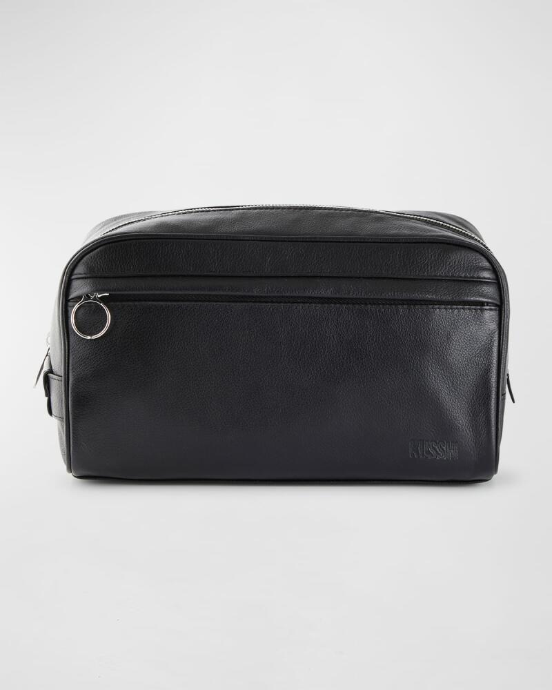 KUSSHI Leather Dopp Kit Cover