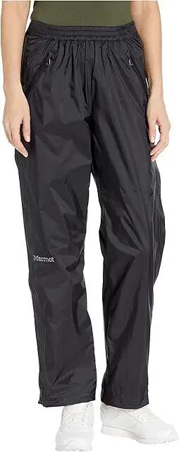 Marmot PreCip(r) Eco Full Zip Pants (Black) Women's Casual Pants Cover