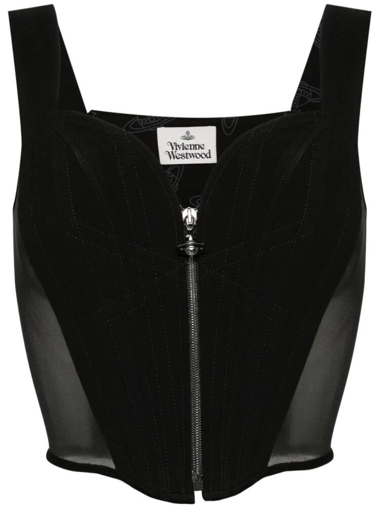 Vivienne Westwood Classic corset top - Black Cover