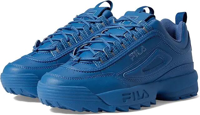 Fila Disruptor II Premium Fashion Sneaker (Vallarta Blue/Vallarta Blue/Vallarta Blue) Women's Shoes Cover