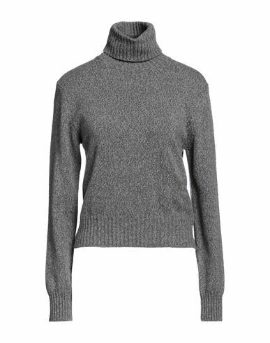 Ami Alexandre Mattiussi Woman Turtleneck Grey Cashmere, Wool Cover