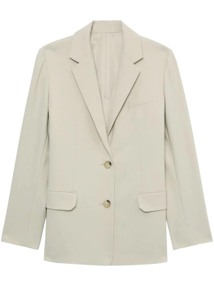 Helmut Lang tailored single-breasted blazer - Neutrals Cover