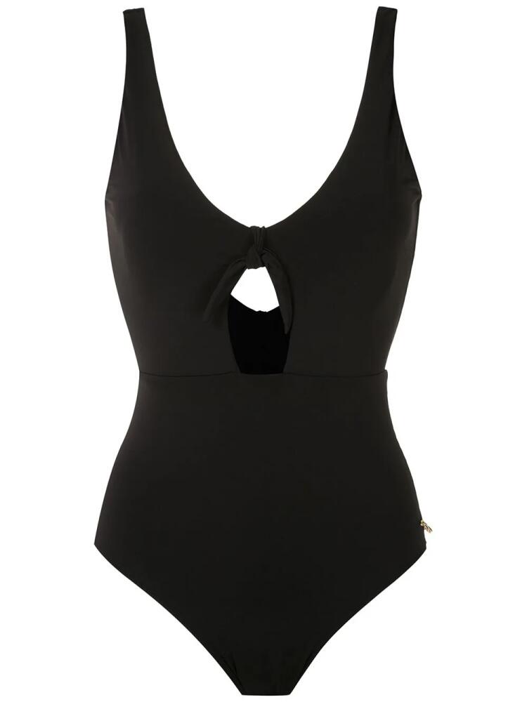 Brigitte cut out swimsuit - Black Cover