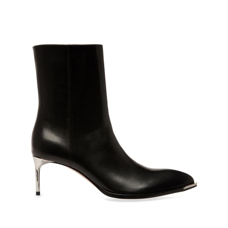 Bally Ladies Black Hanika Leather Ankle Boots Cover