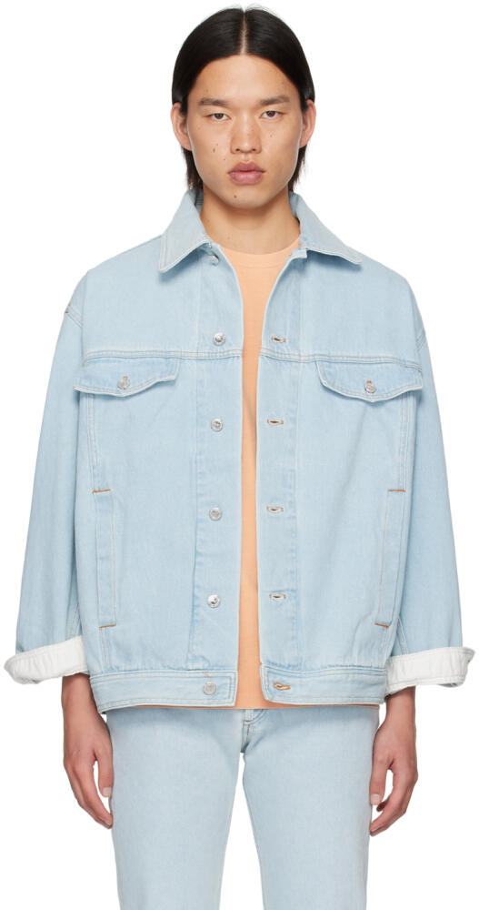 A.P.C. Blue Elvis Denim Jacket Cover