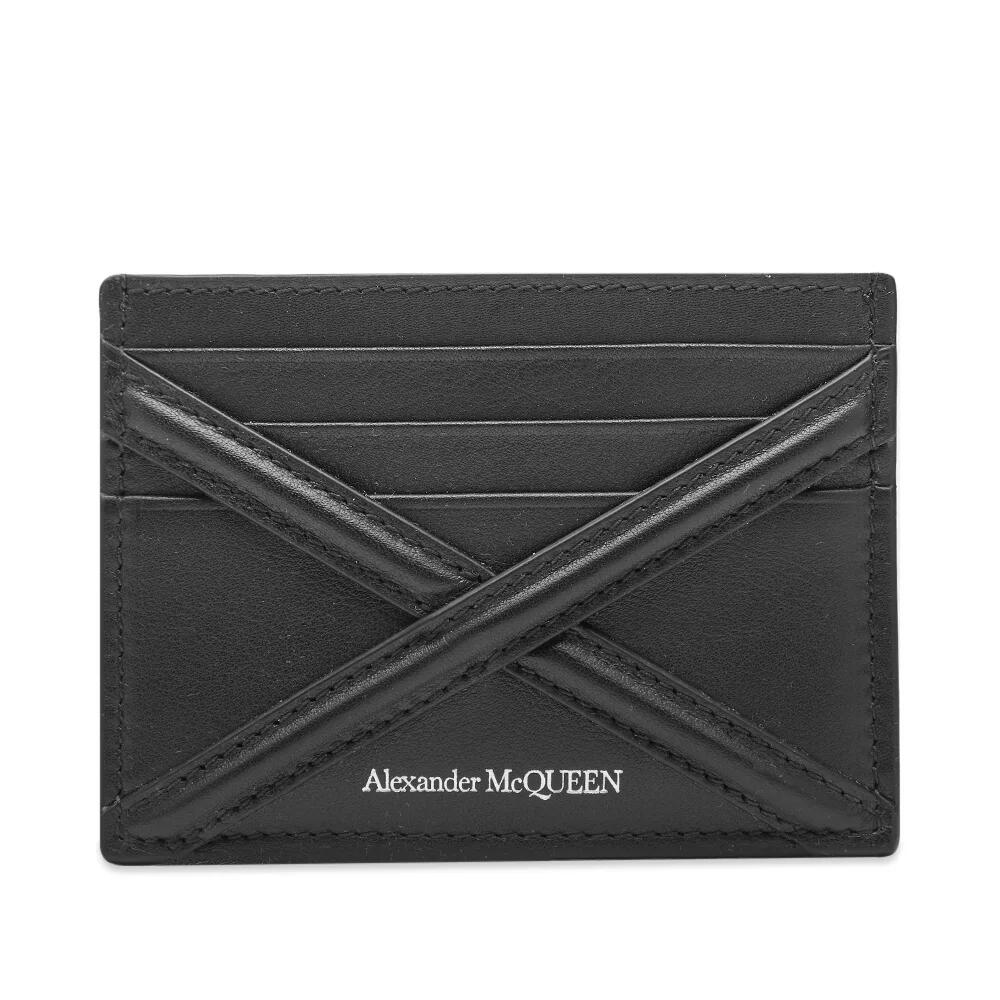 Alexander McQueen Men's Harness Card Holder in Black Cover