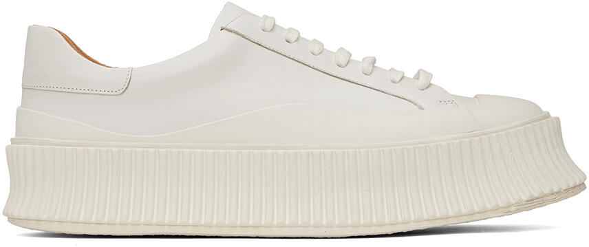 Jil Sander White Low-Top Sneakers Cover