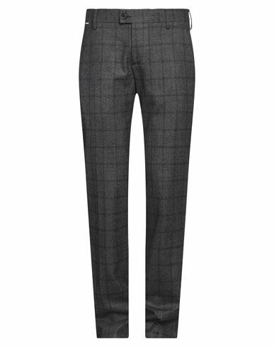 Bikkembergs Man Pants Lead Wool, Elastane Cover