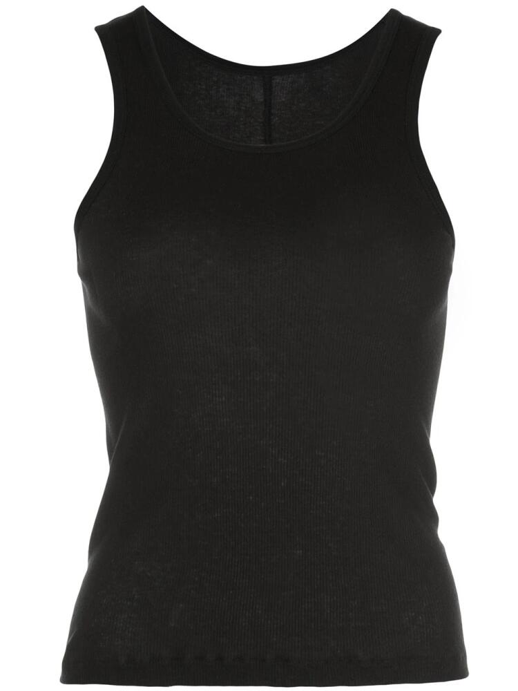 WARDROBE.NYC Release 04 ribbed tank top - Black Cover