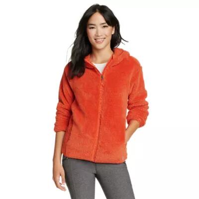 Eddie Bauer Women's Quest Plush Full-Zip Hoodie Cover