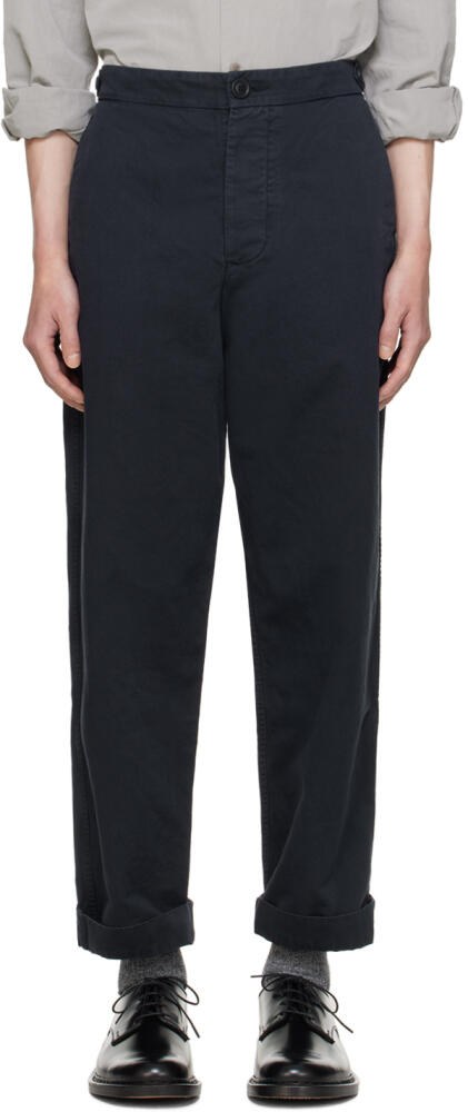 CASEY CASEY Navy Jude Trousers Cover