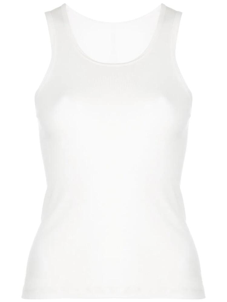 WARDROBE.NYC Release 04 ribbed tank top - White Cover