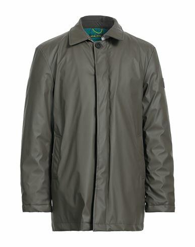 Shockly Man Jacket Khaki Polyurethane, Polyester Cover