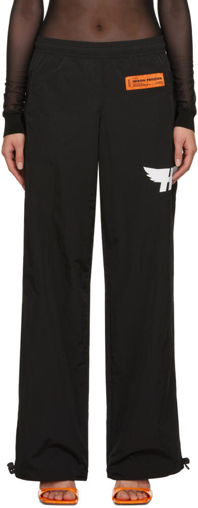 Heron Preston Black Fly Track Pants Cover