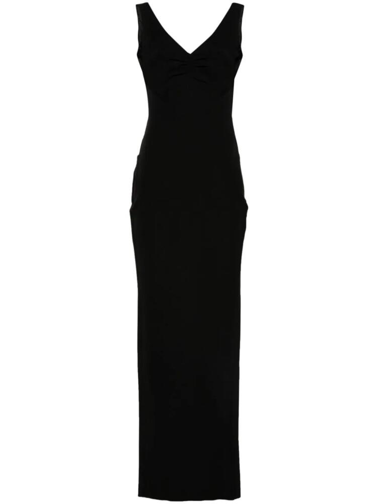 V:PM ATELIER Salma maxi dress - Black Cover