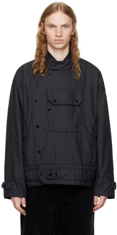 Engineered Garments Black Moto Jacket Cover