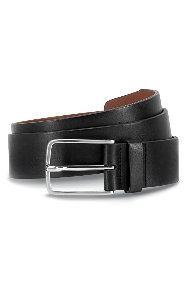 Allen Edmonds Broadway Avenue Leather Belt in Black Calfskin Cover