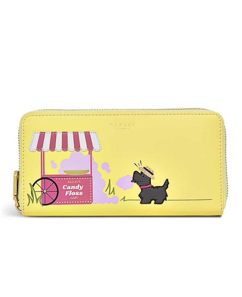 Radley London Radley Candy Floss- Large Zip Around Matinee Wallet - Panna Cotta Cover