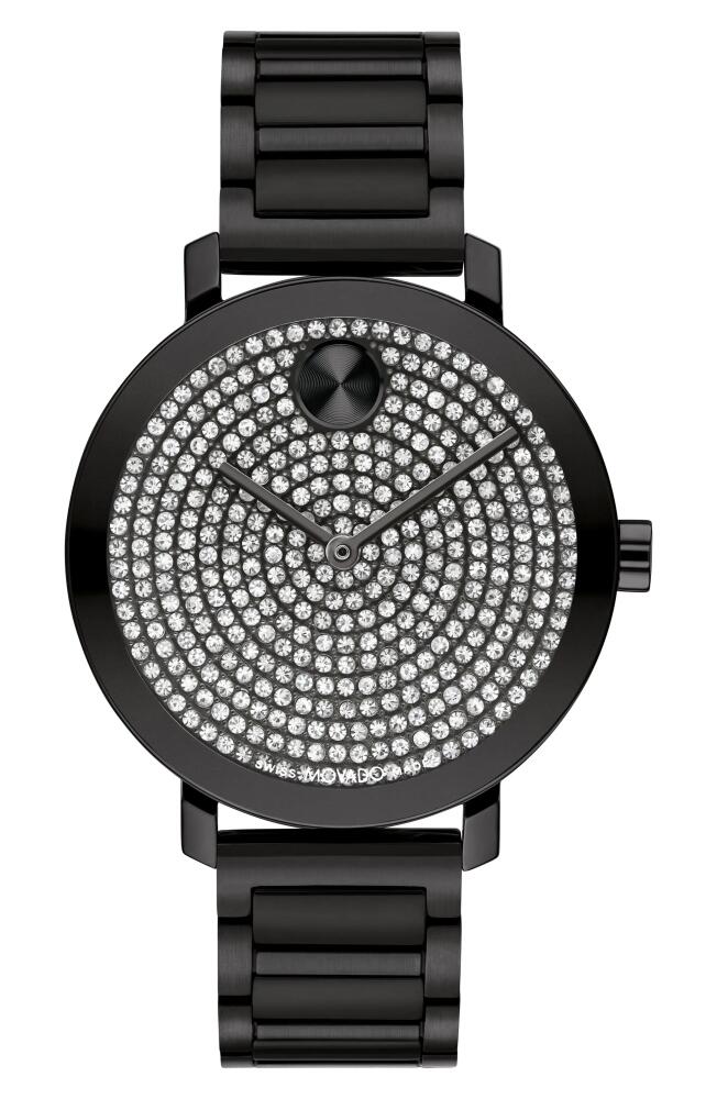 Movado Bold Evolution 2.0 Crystal Bracelet Watch, 34mm in Gray Cover